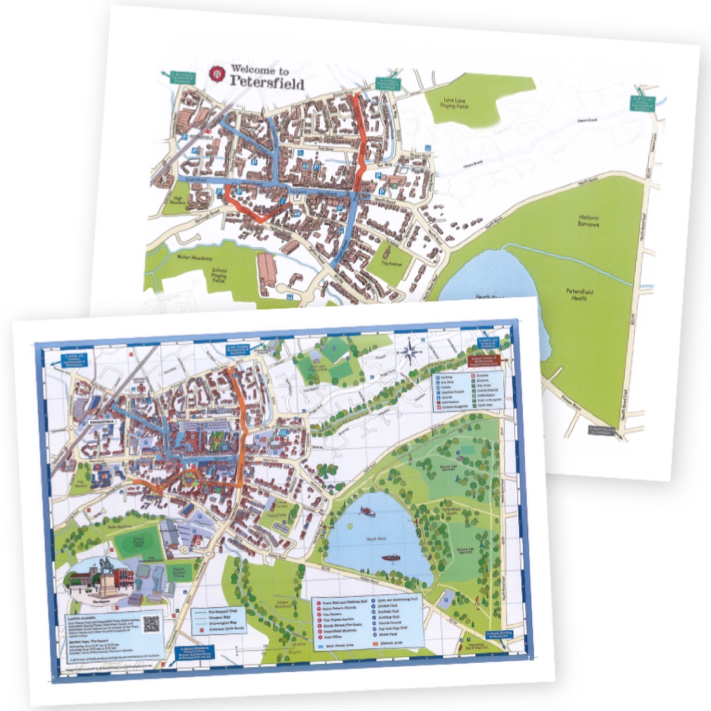 Historic Signs Map Boards Petersfield Town Council   IMG 6832 